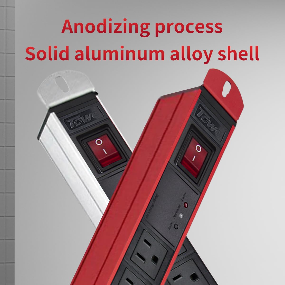 OWE Heavy Duty 7 Outlet Metal  - Surge Protector Rack 评论和价格