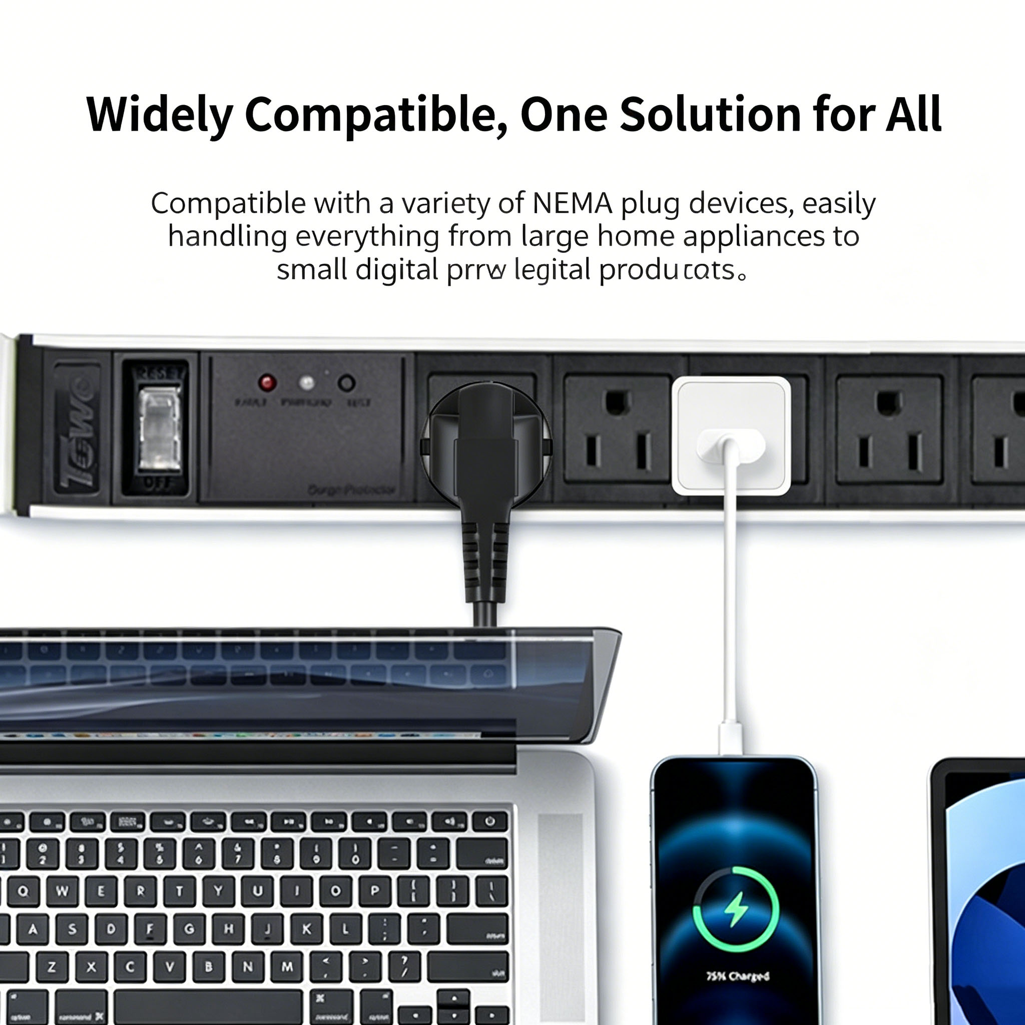 TOWE US Standard PDU Power Str - Surge Protector Rack 评论和价格