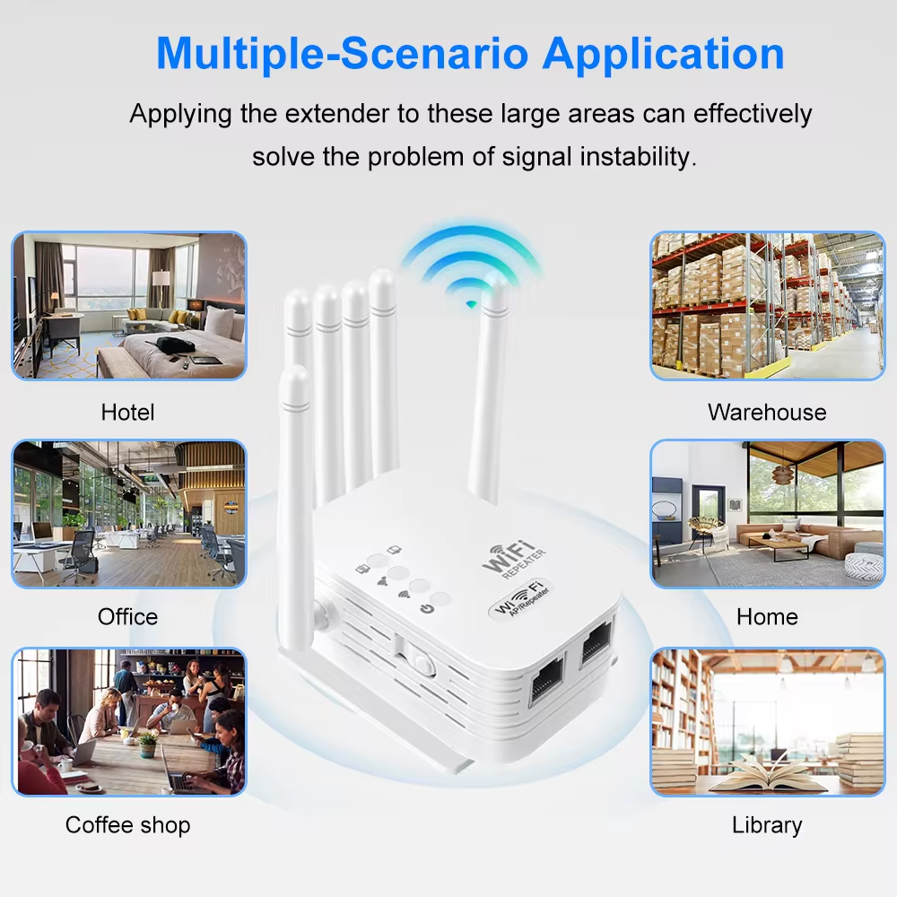 1200Mbps Wireless WiFi Repeate - Wifi Range Extender 评论和价格