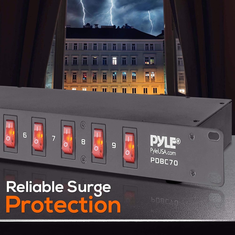 9 Outlet Surge Protector Power - Surge Protector Rack 评论和价格