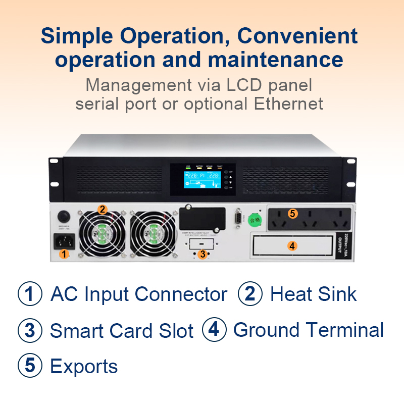 2kva Online Rack Mounted UPS U - Surge Protector Rack 评论和价格
