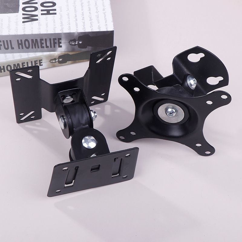 1 Set 14-24/27Inch TV Mounts L - Flat Panel Mount Tilt 评论和价格