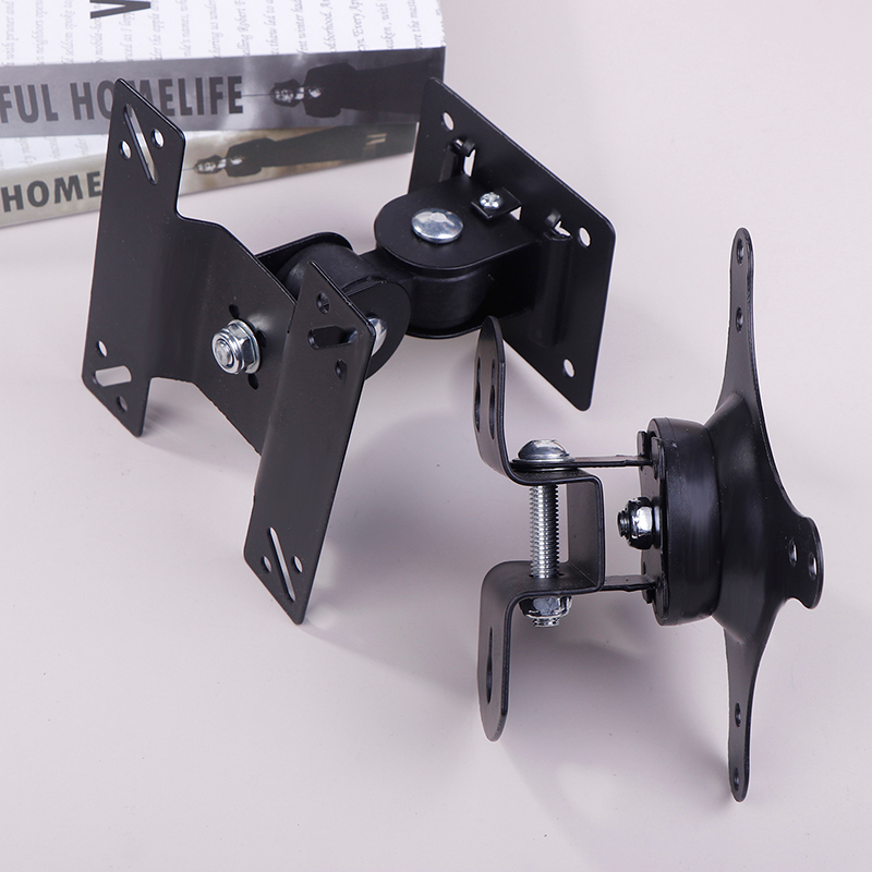 1 Set 14-24/27Inch TV Mounts L - Flat Panel Mount Tilt 评论和价格
