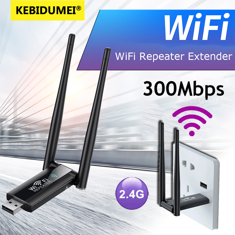 300Mbps USB Wireless WiFi Sign - Wifi Range Extender 评论和价格