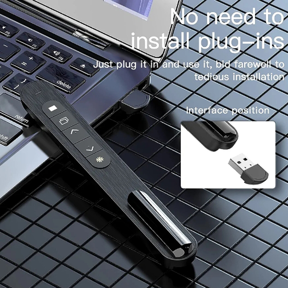 Laser Presentation Pointer 2.4 - Presentation Remote Laser 评论和价格