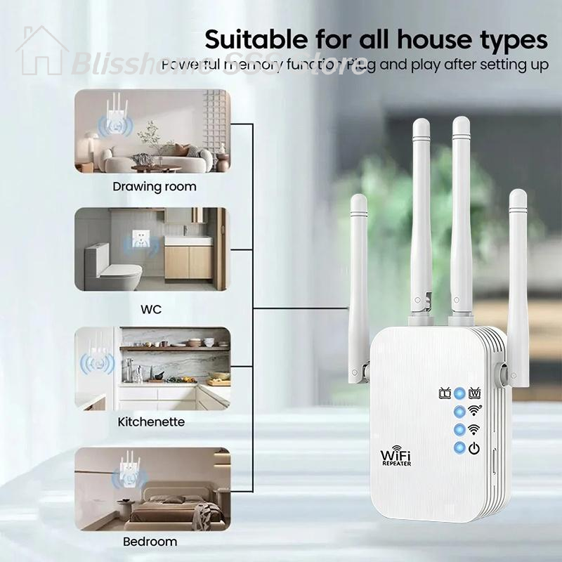 【S】WALRAM 300Mbps Wireless WiF - Wifi Range Extender 评论和价格